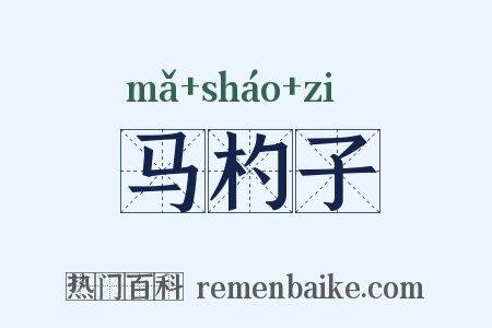 马杓子是什么意思的图片